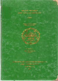 Image of STRATEGI PEMASARAN HOTEL SAHID RAYA YOGYAKARTA