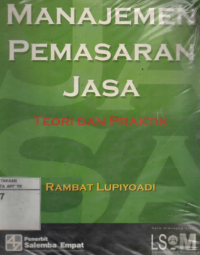 Image of Manajemen Pemasaran Jasa, Teori dan Praktik